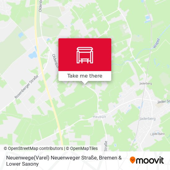 Neuenwege(Varel) Neuenweger Straße map