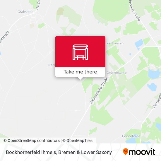 Bockhornerfeld Ihmels map