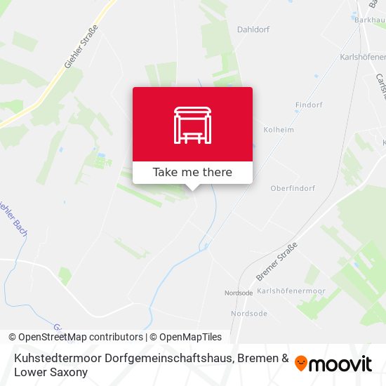 Kuhstedtermoor Dorfgemeinschaftshaus map