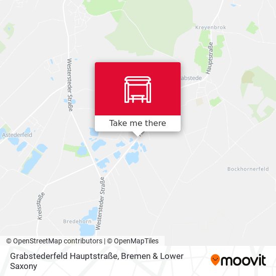 Grabstederfeld Hauptstraße map