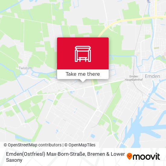 Emden(Ostfriesl) Max-Born-Straße map