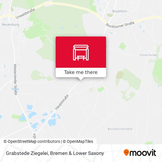 Grabstede Ziegelei map