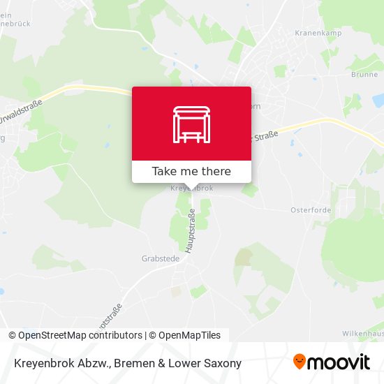 Kreyenbrok Abzw. map