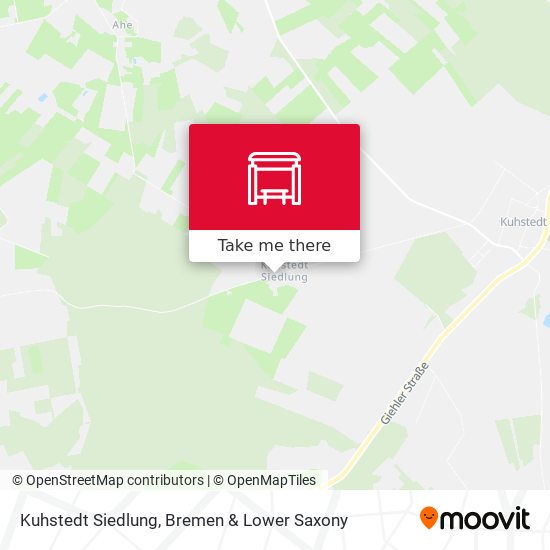 Kuhstedt Siedlung map