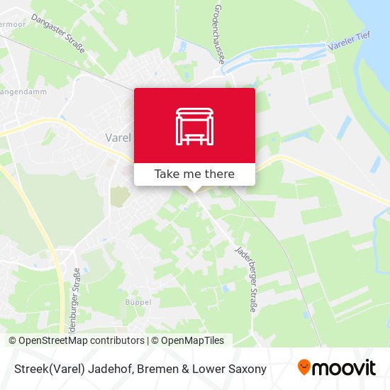 Streek(Varel) Jadehof map
