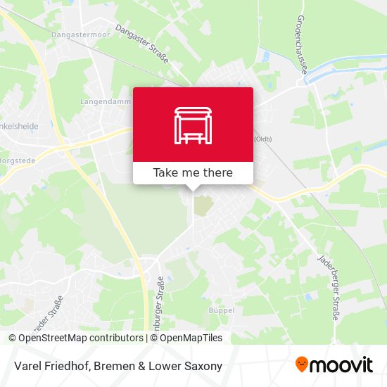 Varel Friedhof map