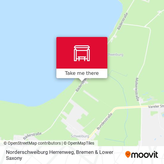 Norderschweiburg Herrenweg map