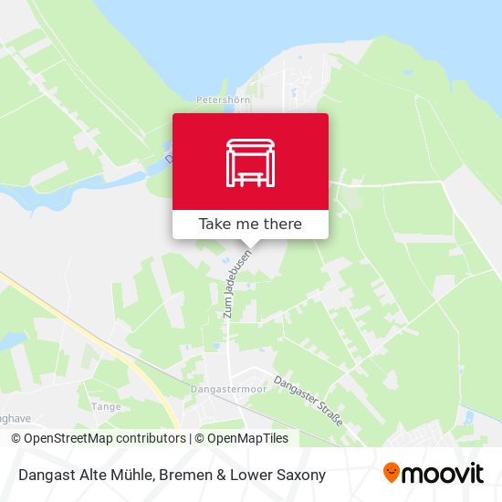 Dangast Alte Mühle map