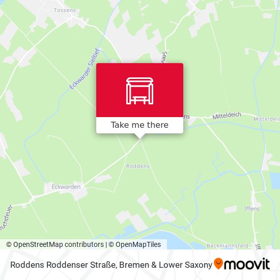 Roddens Roddenser Straße map
