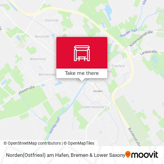 Norden(Ostfriesl) am Hafen map
