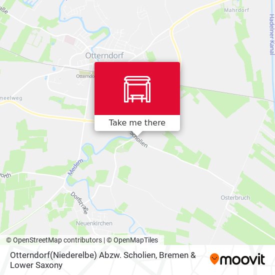 Otterndorf(Niederelbe) Abzw. Scholien map