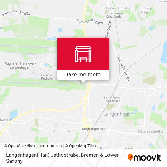 Langenhagen(Han) Jathostraße map