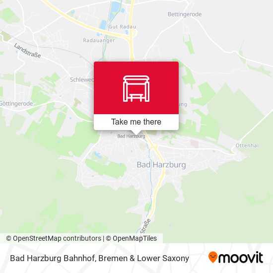 Bad Harzburg Bahnhof map