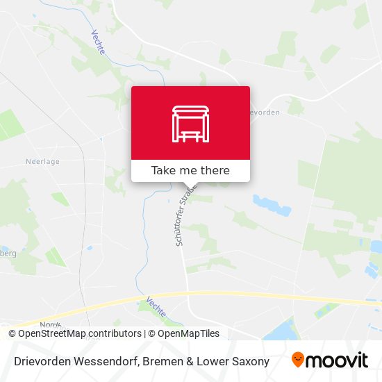 Drievorden Wessendorf map