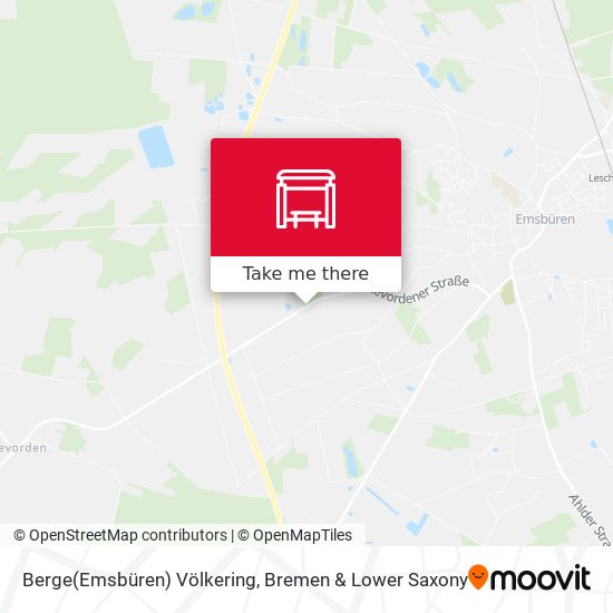 Berge(Emsbüren) Völkering map
