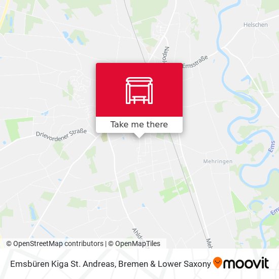 Emsbüren Kiga St. Andreas map