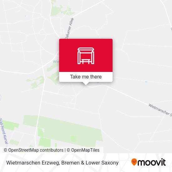 Wietmarschen Erzweg map