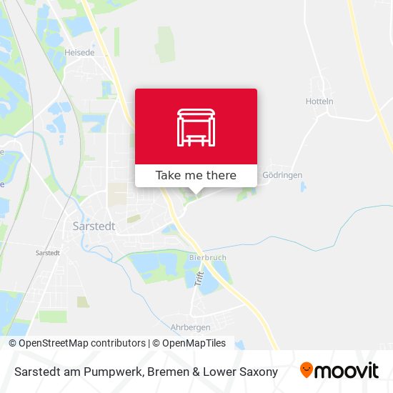 Sarstedt am Pumpwerk map