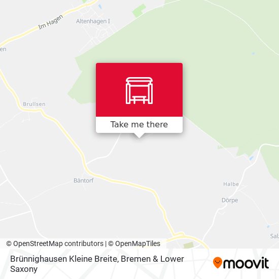Brünnighausen Kleine Breite map