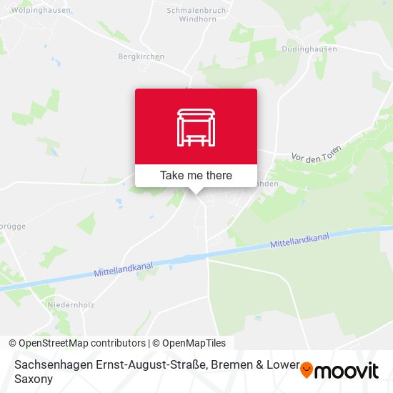 Sachsenhagen Ernst-August-Straße map
