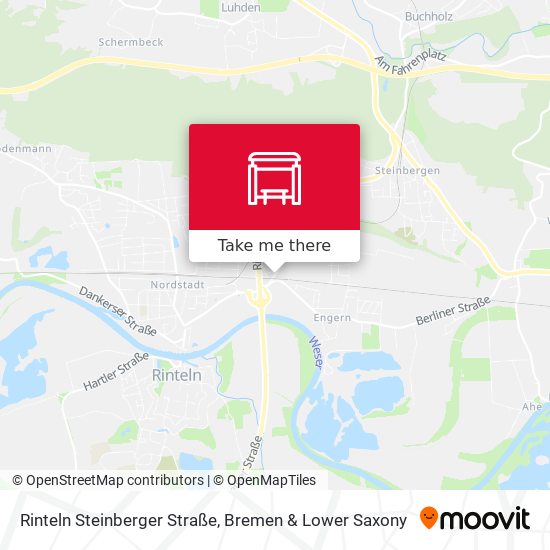 Rinteln Steinberger Straße map