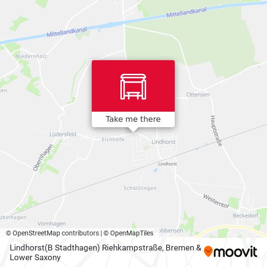 Lindhorst(B Stadthagen) Riehkampstraße map