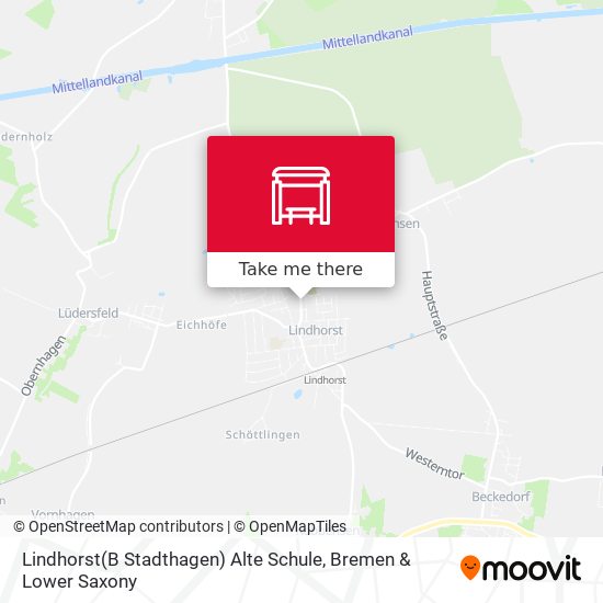 Lindhorst(B Stadthagen) Alte Schule map