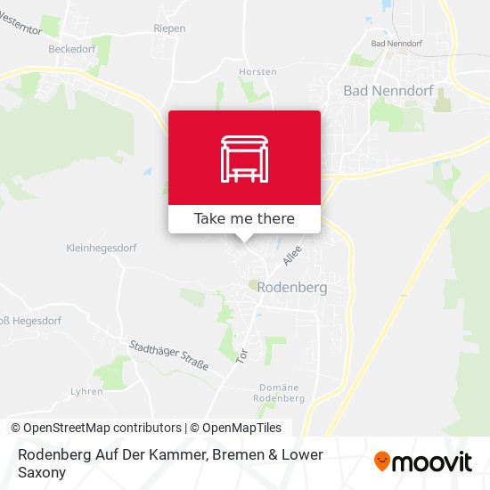 Rodenberg Auf Der Kammer map