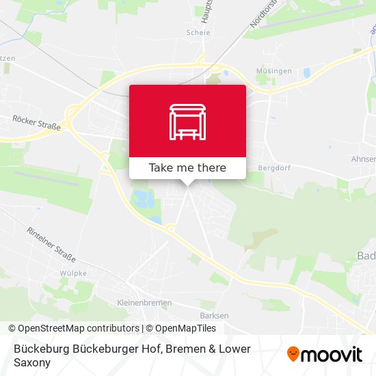 Bückeburg Bückeburger Hof map
