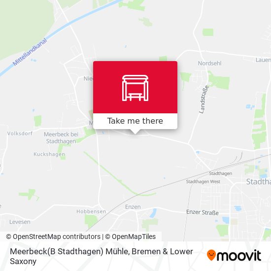 Meerbeck(B Stadthagen) Mühle map