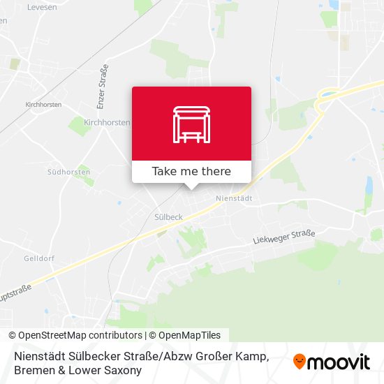 Nienstädt Sülbecker Straße / Abzw Großer Kamp map