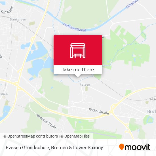 Evesen Grundschule map