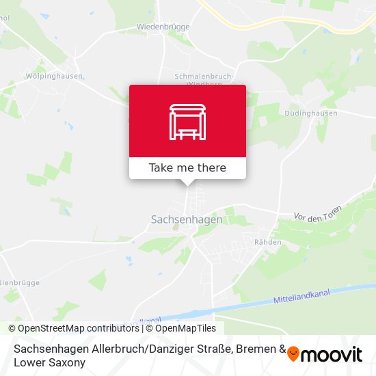 Sachsenhagen Allerbruch / Danziger Straße map