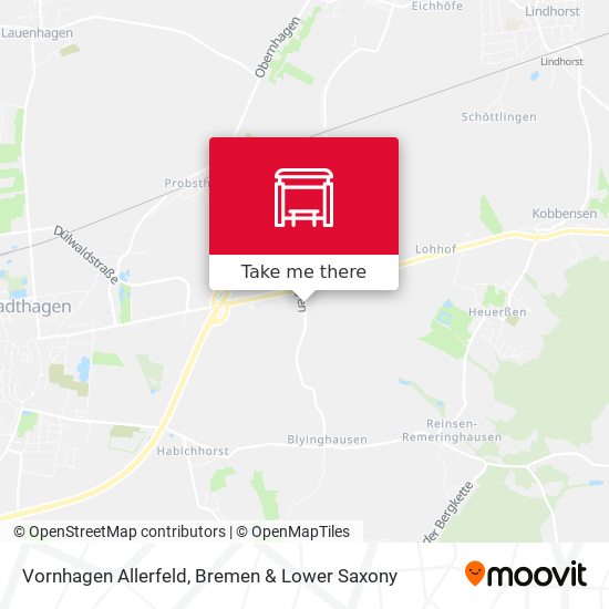 Vornhagen Allerfeld map