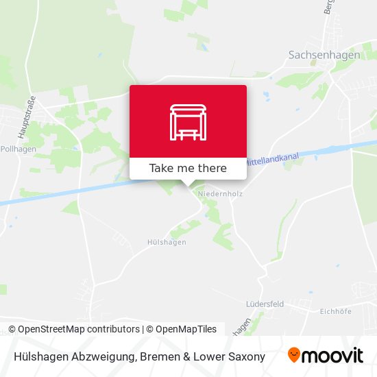 Hülshagen Abzweigung map