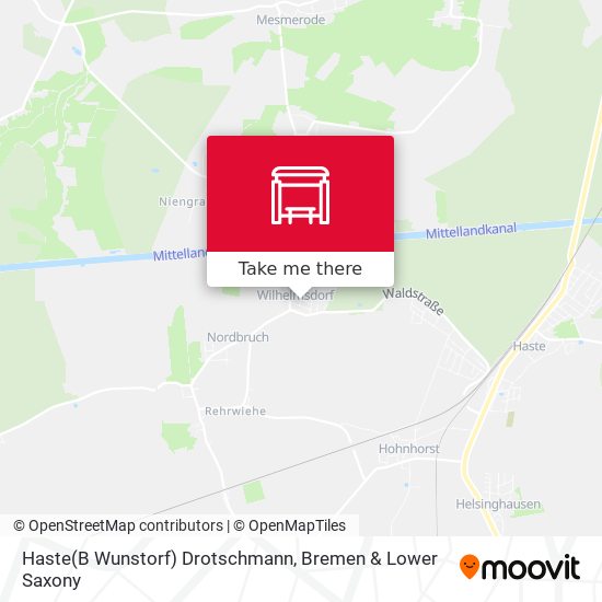 Haste(B Wunstorf) Drotschmann map