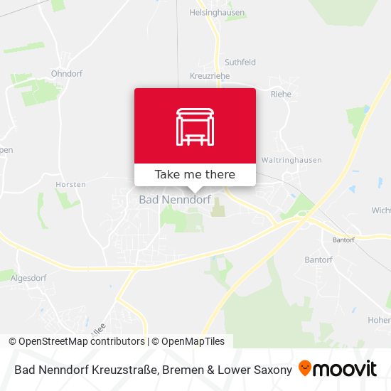 Bad Nenndorf Kreuzstraße map