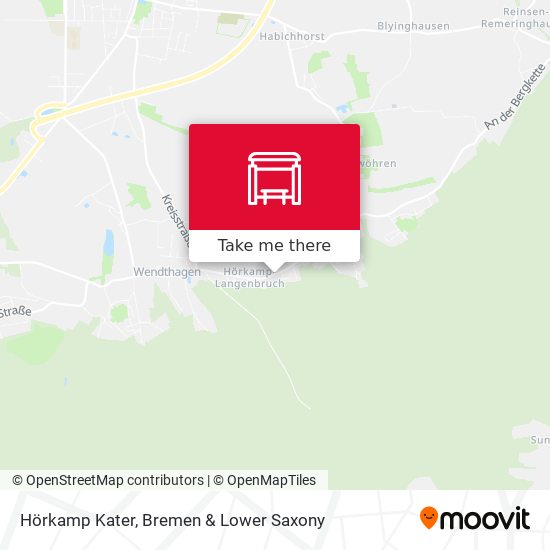 Hörkamp Kater map