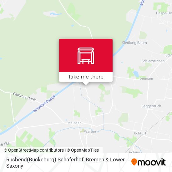 Rusbend(Bückeburg) Schäferhof map