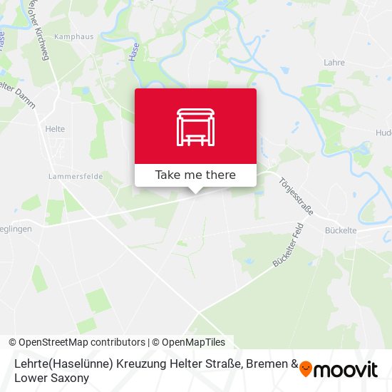 Lehrte(Haselünne) Kreuzung Helter Straße map