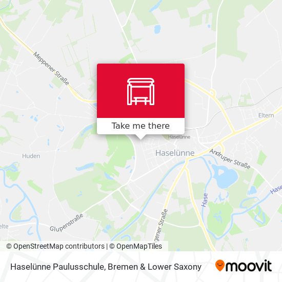 Haselünne Paulusschule map