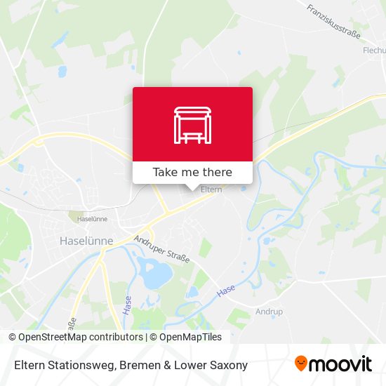 Eltern Stationsweg map