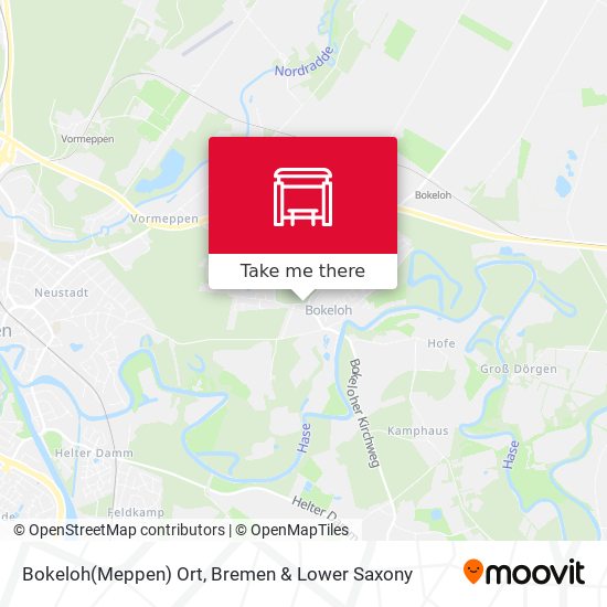 Bokeloh(Meppen) Ort map