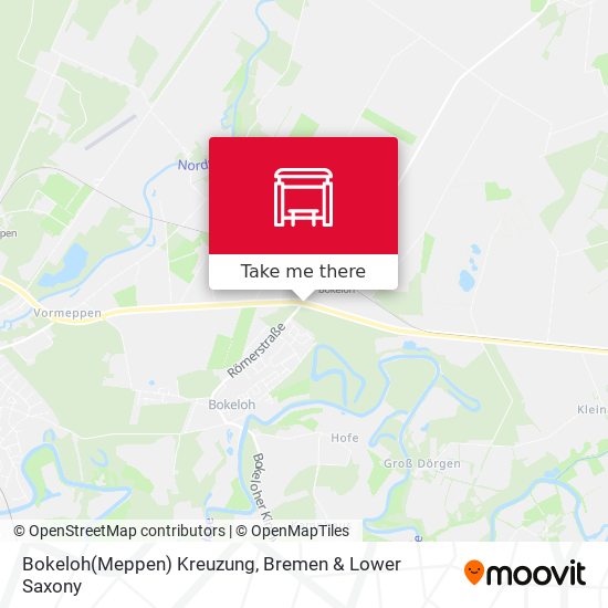 Bokeloh(Meppen) Kreuzung map