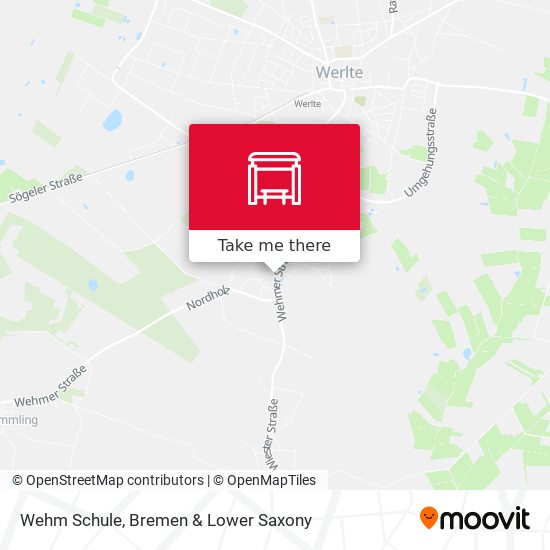 Wehm Schule map