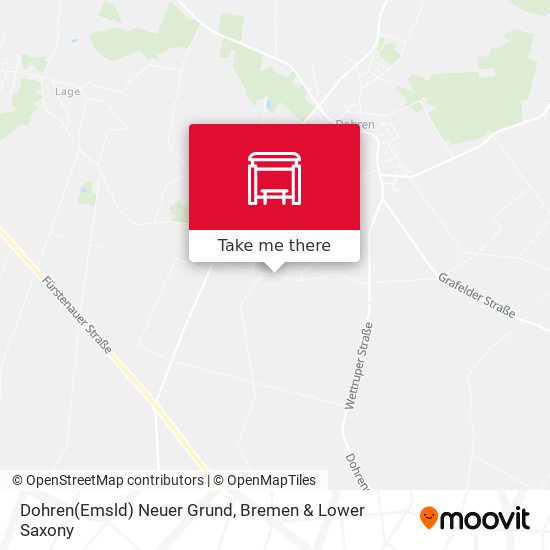 Dohren(Emsld) Neuer Grund map