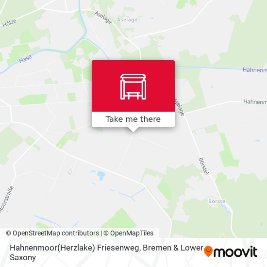 Hahnenmoor(Herzlake) Friesenweg map