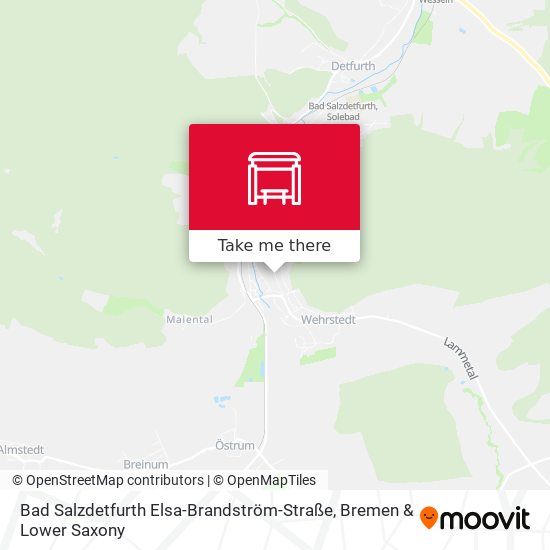Bad Salzdetfurth Elsa-Brandström-Straße map