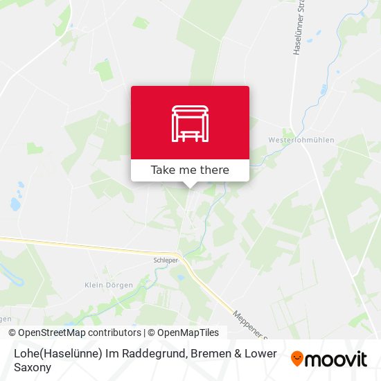 Lohe(Haselünne) Im Raddegrund map
