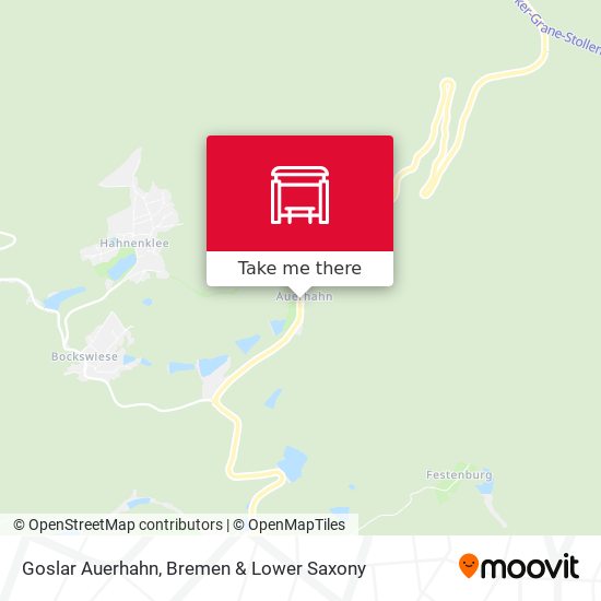 Goslar Auerhahn map